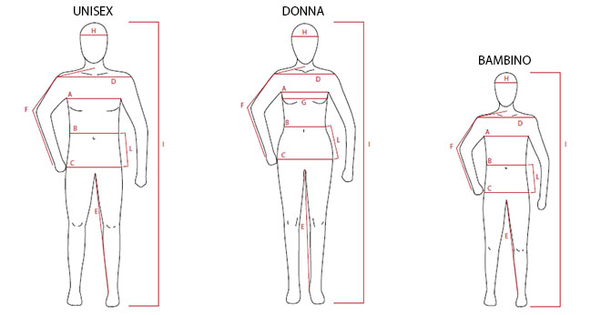 Montura Size Chart